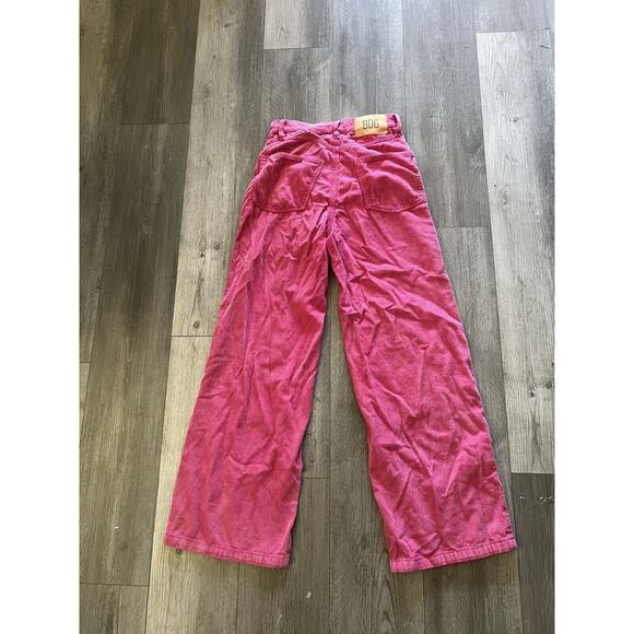 BDG Pants Women Pink Berry Corduroy Urban Outfitters Casual - Picture 7 of 11